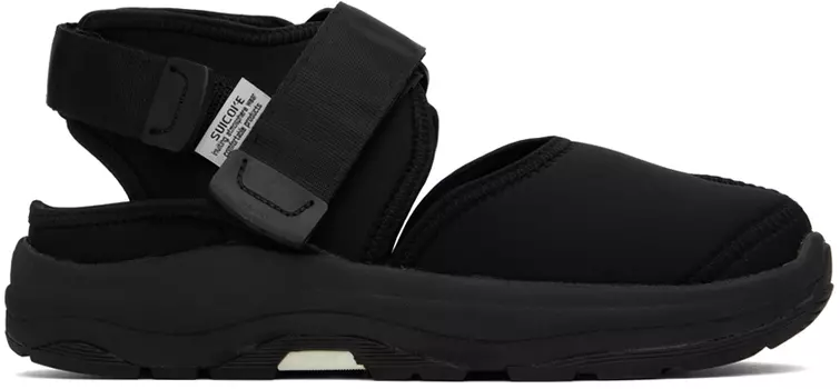 Черные лоферы UNBITA-ab Suicoke