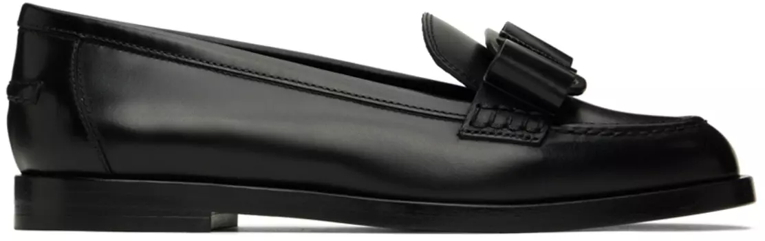 Черные лоферы Viva Ferragamo