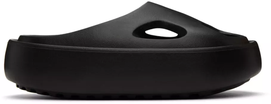 Черные магмовые сандалии Axel Arigato