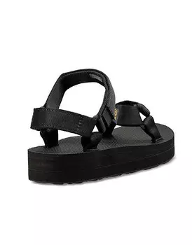 Черные массивные сандалии Teva Midform Universal