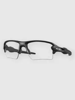 Черные матовые солнцезащитные очки Flak 2.0 XL Oakley, прозрачный