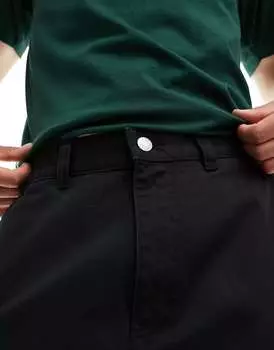 Черные мешковатые брюки-карго Obey