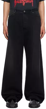 Черные мешковатые джинсы Balenciaga