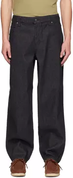 Черные мешковатые джинсы Dime