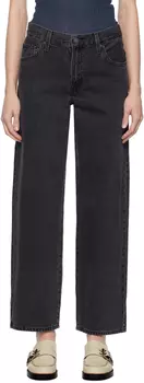 Черные мешковатые джинсы для папы Levi's