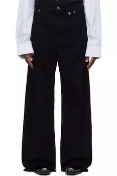 Черные мешковатые джинсы EGONlab