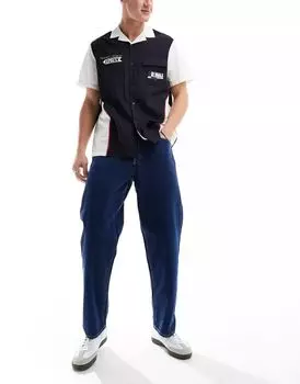 Черные мешковатые джинсы Jack & Jones Eddie