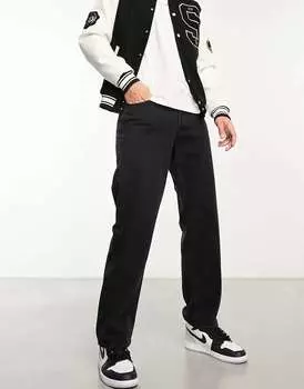 Черные мешковатые джинсы Jack & Jones Intelligence Eddie