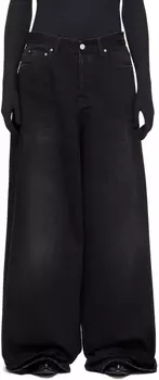 Черные мешковатые джинсы VETEMENTS