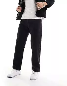 Черные мешковатые жесткие джинсы Jack & Jones