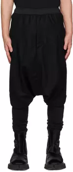 Черные многослойные брюки Julius