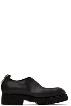 Черные мокасины 790V Guidi