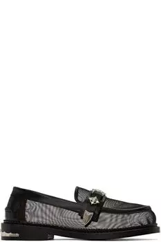 Черные мокасины AJ1348 Toga Pulla