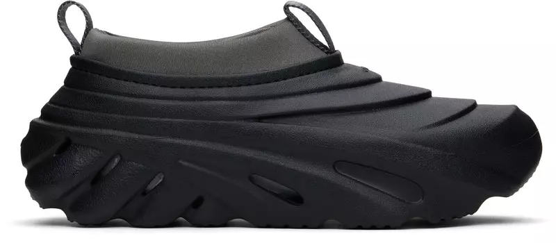 Черные мокасины Echo Storm Crocs