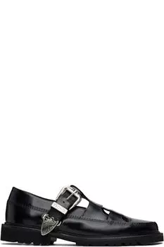 Черные мокасины Polido Toga Virilis