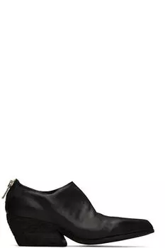 Черные мокасины TX00 Guidi