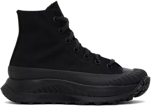 Черные моновысокие кеды Chuck 70 AT-CX Converse
