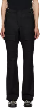 Черные мотобрюки-карго MISBHV