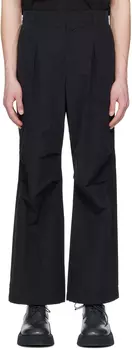 Черные мятые брюки LE17SEPTEMBRE