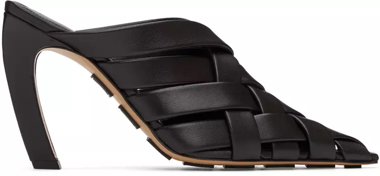 Черные мюли Alfie Bottega Veneta