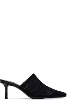 Черные мюли Lotta 65 Jimmy Choo