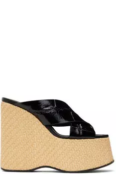 Черные мюли Mara Paris Texas