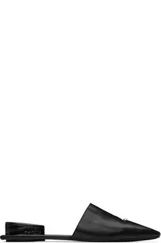 Черные мюли с пирсингом Tory Burch