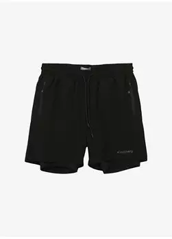 Черные мужские эластичные водоотталкивающие шорты D4SM-SHT3209 Discovery Expedition, черный