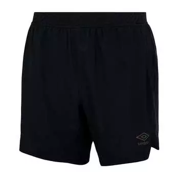 Черные мужские элитные тренировочные гибридные шорты с стрейч-талией 55252u c44 Umbro, черный