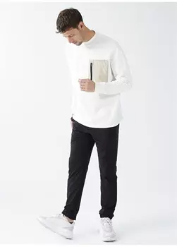 Черные мужские брюки чинос с эластичной резинкой на талии Fabrika