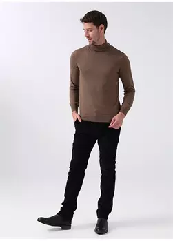 Черные мужские брюки чинос с нормальной талией Fabrika Comfort