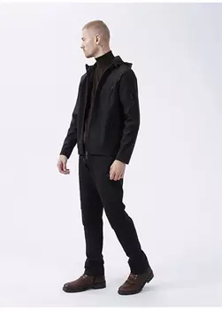 Черные мужские брюки с нормальной талией Hammer Jack