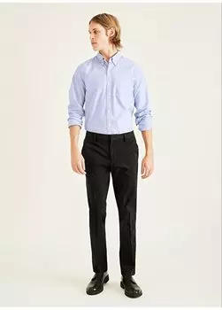 Черные мужские брюки Slim Leg с нормальной талией 35477-0000 Dockers, черный