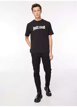 Черные мужские брюки узкого кроя с нормальной талией и нормальными штанинами DERNEST23K U.S. Polo Assn., черный