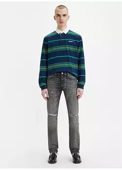 Черные мужские джинсовые брюки Levis