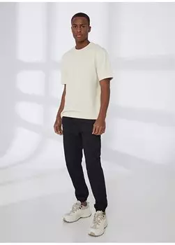 Черные мужские джинсовые брюки с эластичной резинкой на талии E-MIYAKE Aeropostale, черный