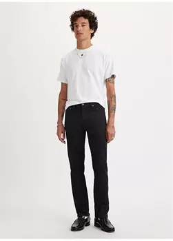 Черные мужские джинсовые брюки со средней талией Levis