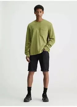 Черные мужские джинсовые шорты с нормальной талией J30J3248721BY Calvin Klein Jeans, черный