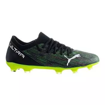 Черные мужские футбольные бутсы Ultra 3 2 fg/ag Puma, черный