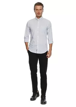 Черные мужские классические брюки Skinny Leg с высокой талией Dockers