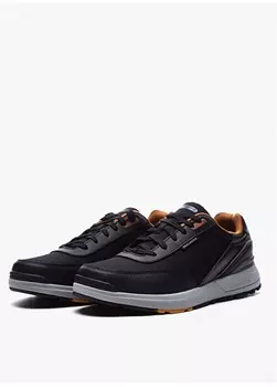Черные мужские кожаные кроссовки Skechers