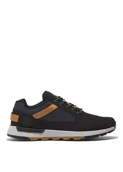 Черные мужские кожаные кроссовки Timberland