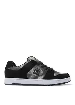 Черные мужские кожаные повседневные кроссовки ADYS100765-0CP MANTECA 4 Dc Shoes, черный
