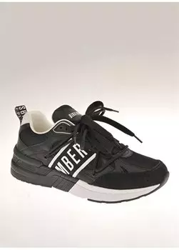 Черные мужские кроссовки 20212/CP Dirk Bikkembergs, черный