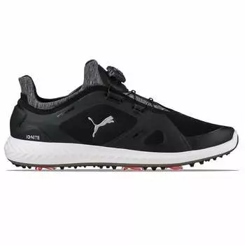 Черные мужские кроссовки для гольфа Ignite pwradapt Puma, черный