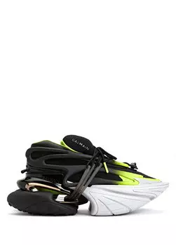 Черные мужские кроссовки fluorescent unicorn Balmain