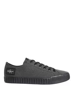 Черные мужские кроссовки SKATER VULC LOW LACEUP CS ML DIF Calvin Klein, черный