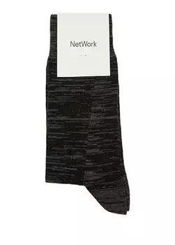Черные мужские носки Network