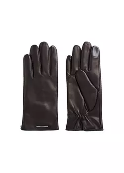 Черные мужские перчатки Calvin Klein