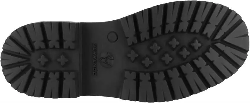 Черные мужские рабочие ботинки без застежки Berrendo, черный